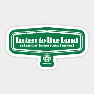 Listen to the Land 1982 solid Sticker